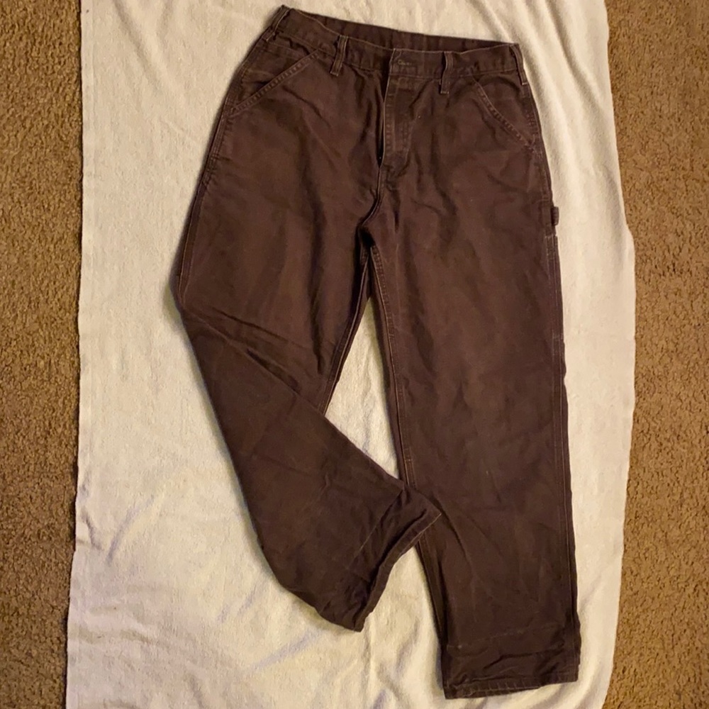 Used work pants, comfortable, durable and attractive.
